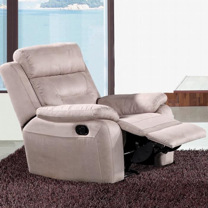 Fauteuil Relax électrique Microfibre - ACCIO