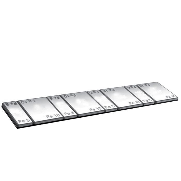 Masses d'équilibrage adhésives fer 60 gr x20 - TechMax