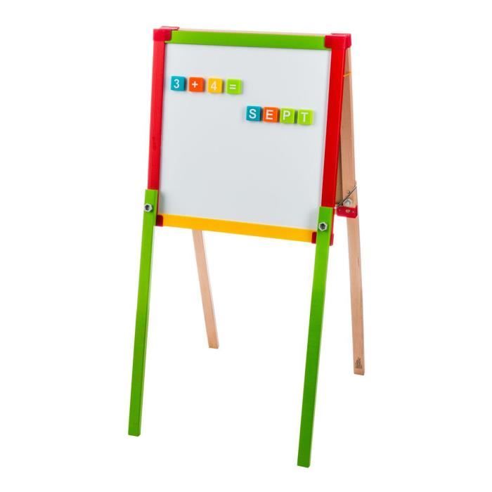 Tableau double face aimanté + accessoires