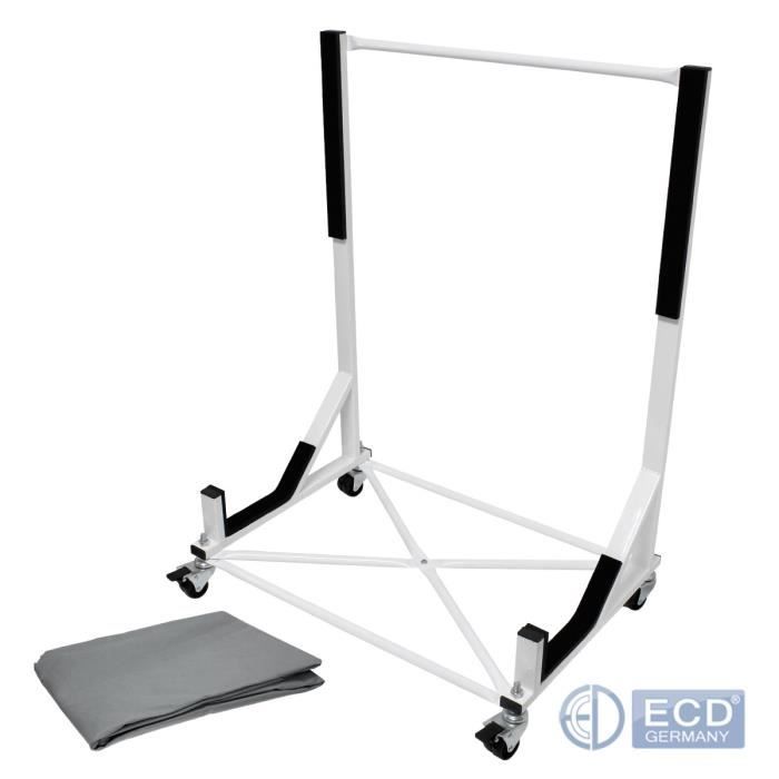 Hardtop stand chariot support rigide capote blanc + housse Mercedes Porsche