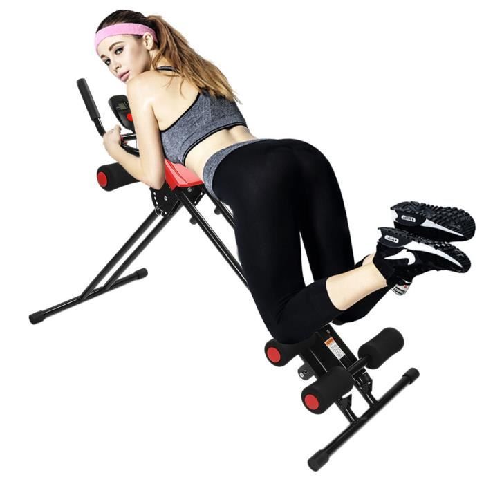 5 Minute Shaper - Appareil abdominal - machine - Fitness - 6 Niveaux de Résistance Incliné