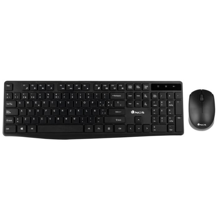 ngs - consignment multimedia wireless keyboard and mouse set e