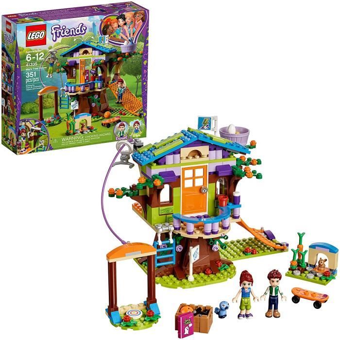 Ensemble de jouets de construction créatifs Friends Mia’s Tree House pour enfants, meilleur cadeau d’apprentissage et de jeu de rôle