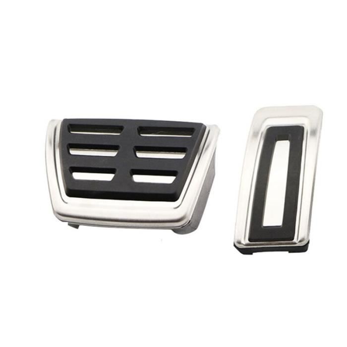 Pièces Auto,Pédales de voiture pour Volkswagen VW Tiguan Allspace Passat B8 Golf 7 t cross Tcross t roc Troc pour - Type AT 2 Pcs