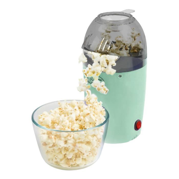 Appareil à pop-corn 1200w menthe - BESTRON - APC1007M