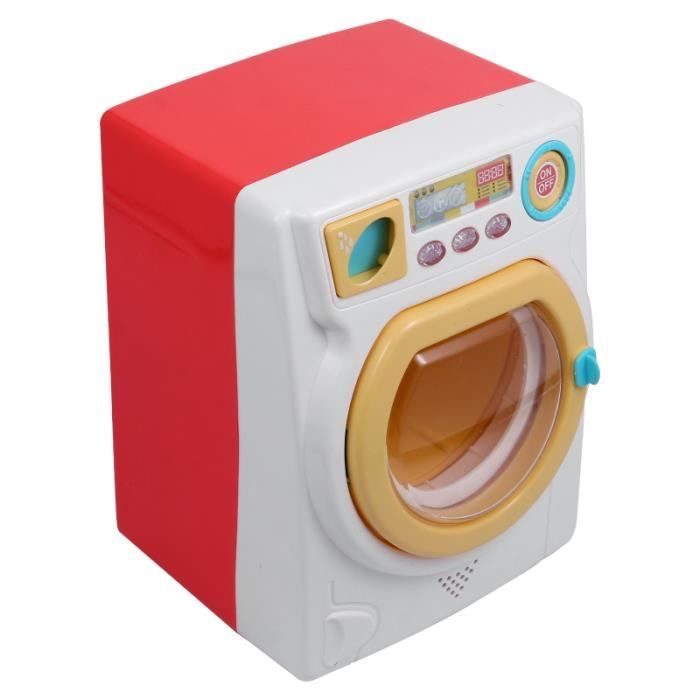 1 pc jouet drôle de maison de jeu jouet de machine à laver électrique Mini jouet de blanchisserie