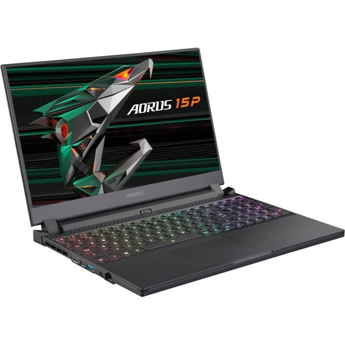 Ordinateur Portable Gigabyte Aorus 15 KD-72FR224SH (15,6-) (Noir)