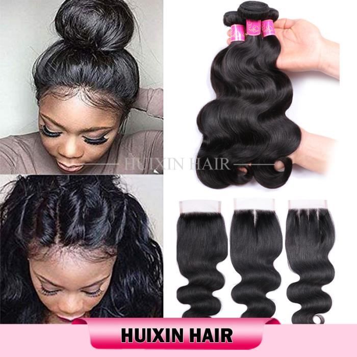 Cheveux Closure Tissage