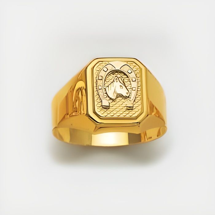 Chevalière Homme Or 750/1000