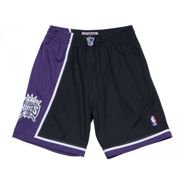 Short NBA Sacramento Kings 2000-01 Mitchell amp Ness Swingman Noir pour Homme