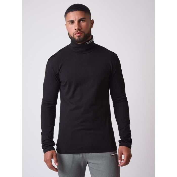 PROJECT X PARIS - Pull col roulé avec broderie - Homme
