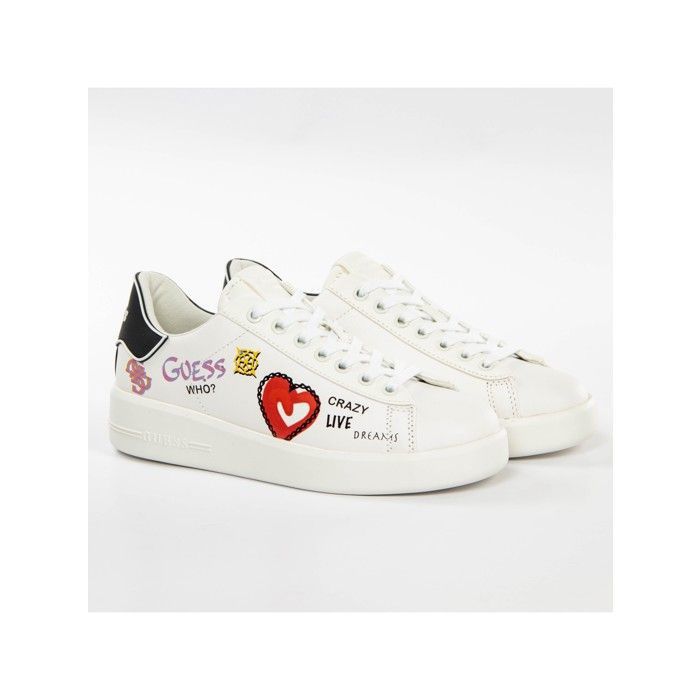 Basket Guess Rockies logo Blanc Femme