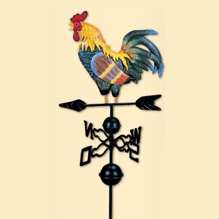 Girouette Coq 1 Pièce