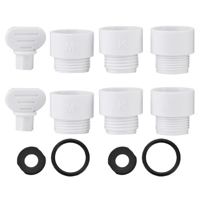 Adaptateur de Douche Japonais ABS Connecteur KMG Convertisseur de Tuyau Accessoire de Bain Filetage G1-2po-YUA