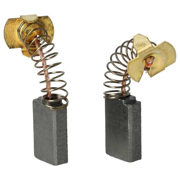 vhbw 2x Balais de charbon pour moteur 5 x 11 x 17mm remplacement pour Makita B-80379, CB-303A pour outil électrique