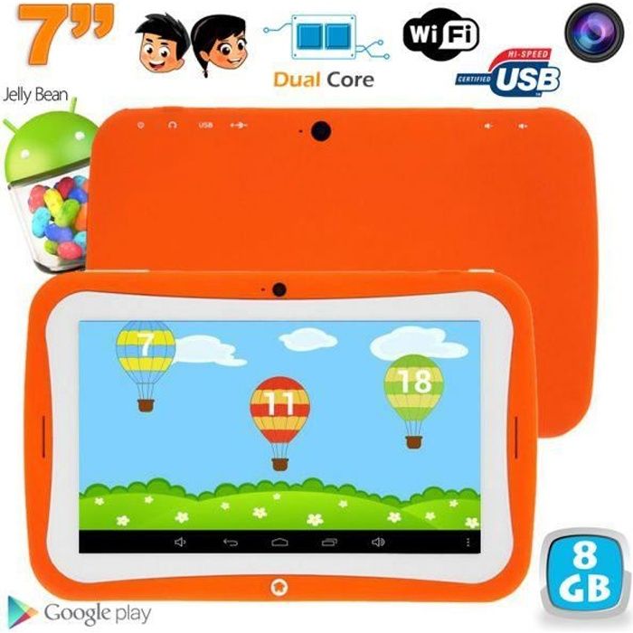 Tablette tactile enfant éducative 7 pouces Andr...