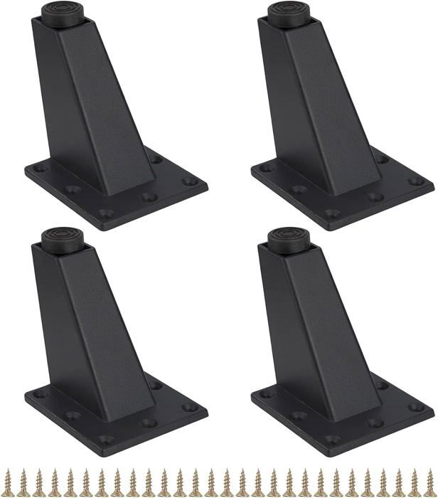 Pied De Table Pied Meuble Lot De 4 Pieds De Canap En Bois Naturel Pieds De Rechange Pour Meubles