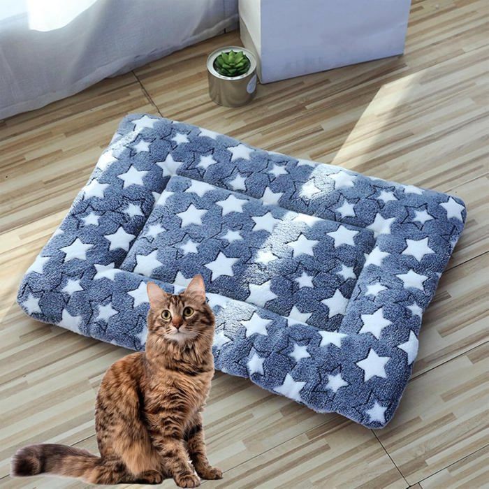 Meilleurs prix pour Couverture pour chat - Couverture confortable et apaisante pour chat, couverture confortable et apaisante (A, 18,9 * 13,4 pouces)