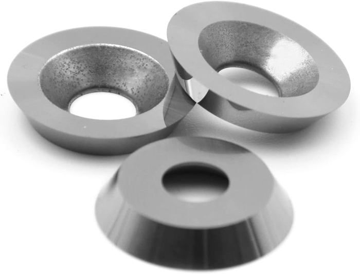 16 mm (Ci0) Plaquettes en carbure rondes fraise en carbure indexable R16 × 3 mm adaptée au tour à bois 10 pièces 16 mm (Ci0) Plaquettes en carbure rondes fraise en carbure indexable R16 × 3 mm adaptée au tour à bois 10 pièces