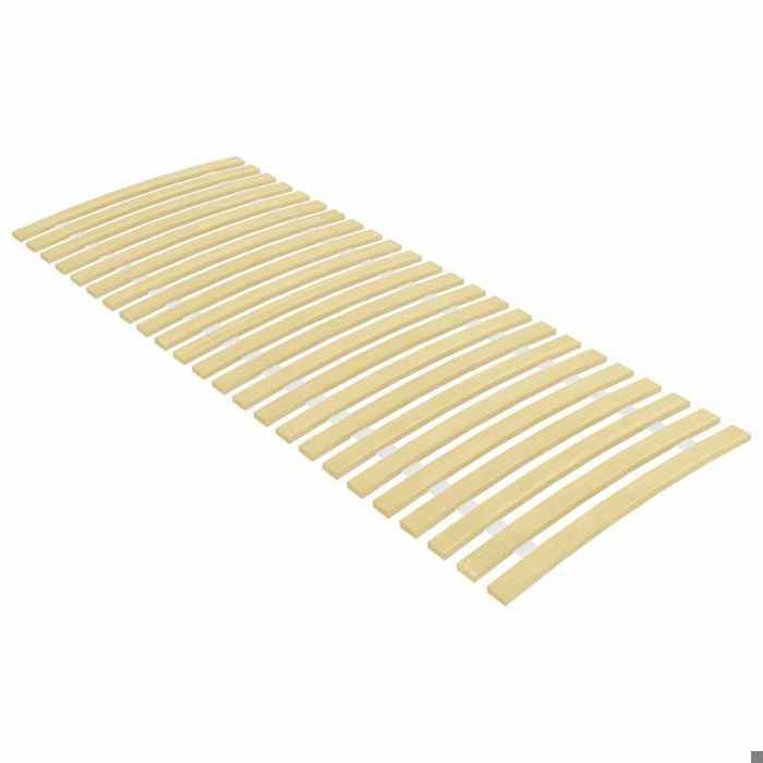 Lit simple bois - Latte de rechange pour sommier avec 24 lattes 80x200cm @SARA93566