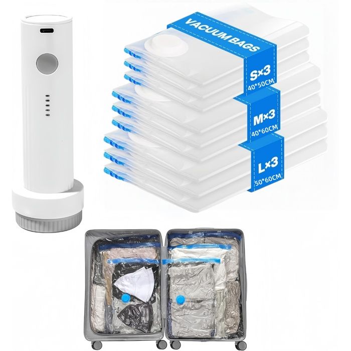10 Paquets] Diyife Sacs De Rangement Sous Vide Pompe Sous Vide, Sacs