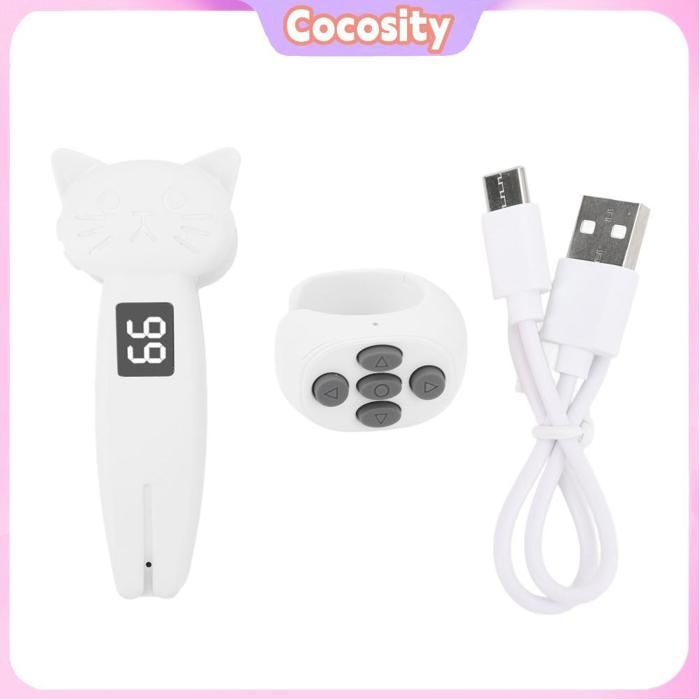 Bouton de télécommande sans fil compatible Bluetooth pour Tik Tok Ring, contrôleur vidéo du bout des doigts, outil de page automatique Bouton de télécommande sans fil compatible Bluetooth pour Tik Tok Ring, contrôleur vidéo du bout des doigts, outil de page automatique