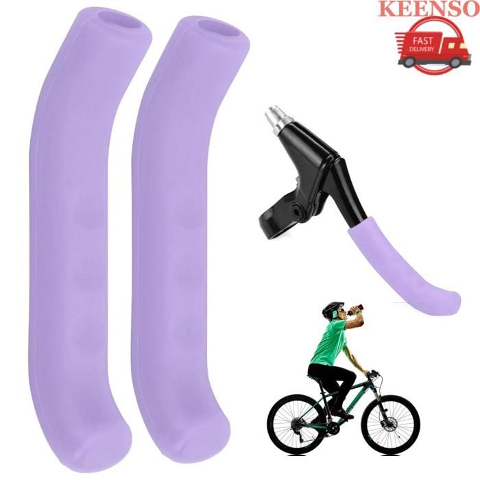 5 Paires Housses De Protection Pour Poignées De Frein Vélo - Silicone Antidérapant - Multicolore