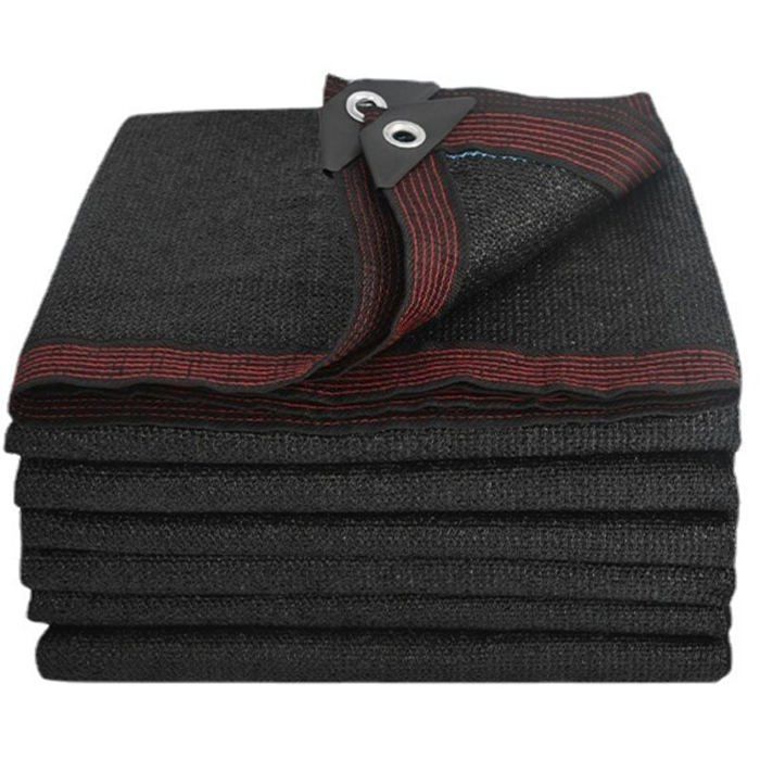 Filet dombrage - PZCC - 12 Broches - 90% renforcé - Noir - avec œillets