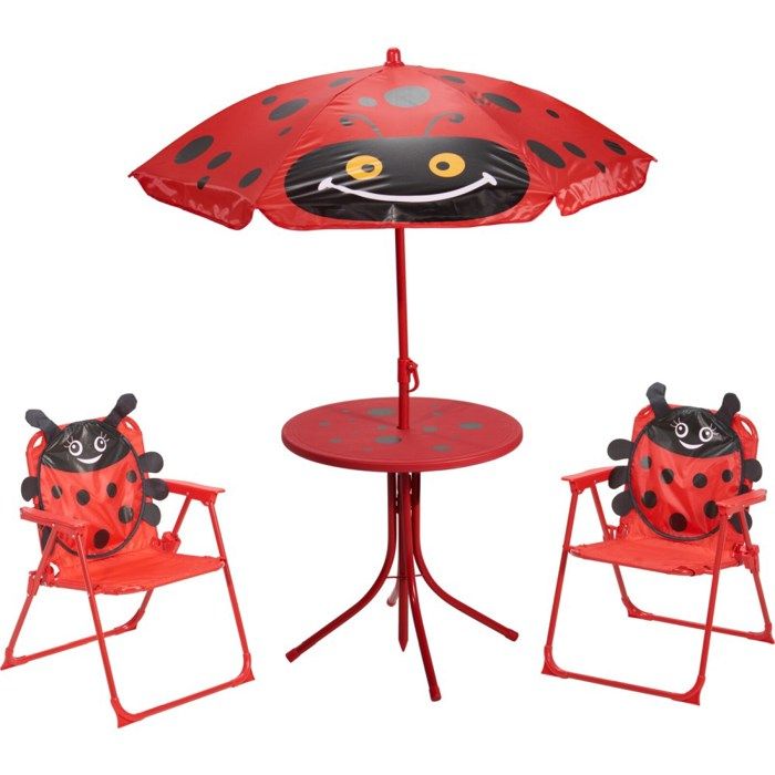 Lot De 16 Miniatures De Jardin – Table, Chaises, Parasol Et Accessoires – Échelle 1:12 Pour Maison De Poupée