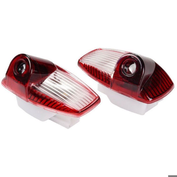 Projecteur de porte LED - Porsche - Installation facile - Décodage intelligent - Matériau PC ignifuge
