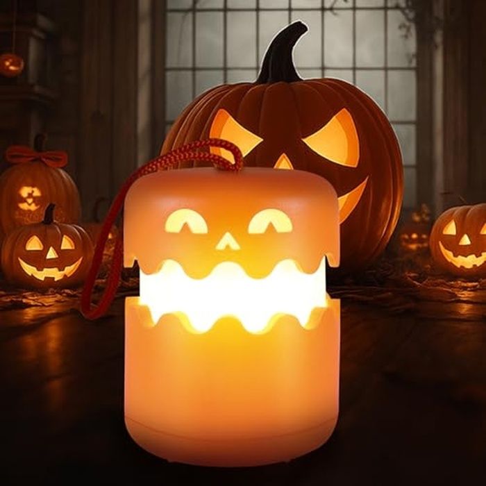Lanterne citrouille de décoration dHalloween lanterne pliable avec cordon cadeaux de fête dHalloween pour enfants Lanterne citrouille de décoration dHalloween lanterne pliable avec cordon cadeaux de fête dHalloween pour enfants
