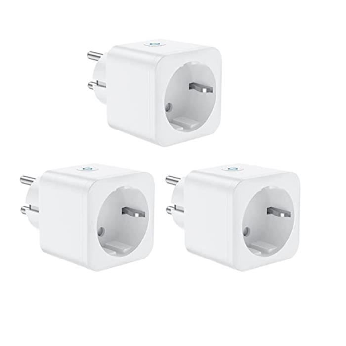 UCOMEN Prise Connectée WiFi, Suivi De Consommation, 16A Type E