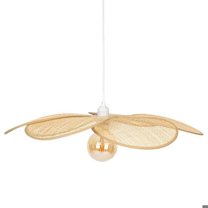 Suspension pétales Rym beige D62cm - Atmosphera Créateur dintérieur
