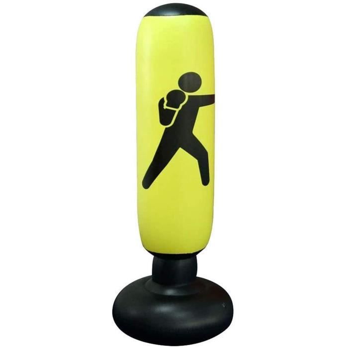Sac De Frappe Gonflable Pour Enfants NZQXJXZ - 168cm, Avec Gants - Pour Boxe, Karaté Et Sports De Combat
