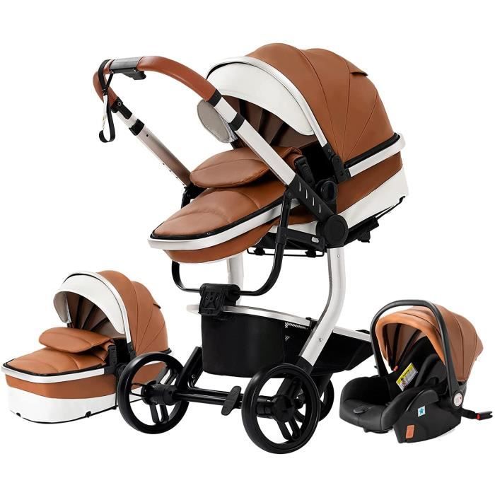 YAZOCO Poussettes 3 en 1 Citadines Poussettes Combinées Poussette Tricycle  Baby Walker Poussette Haute Paysage Poussettes Pliantes Trolley Bébé Landau  pour Bébé 0-36 (Bleu) : : Bébé et Puériculture