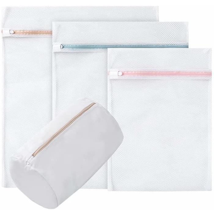 Lot De 3 Sacs Lavage Pour Soutien-gorge | Fermeture Cachée, 17x15 Cm, Protection Machine à Laver - 11