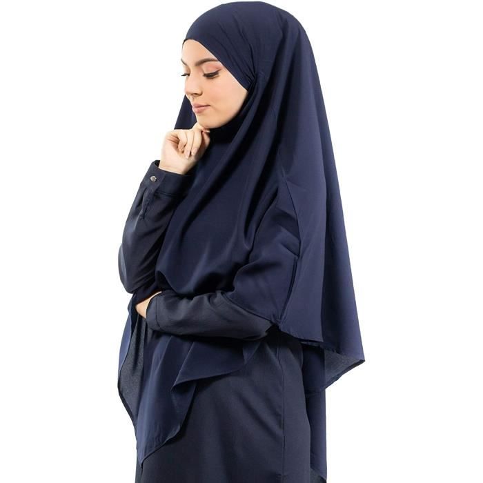Khimar hijab enfiler haut jilbab pour femme musulmane voil e 176