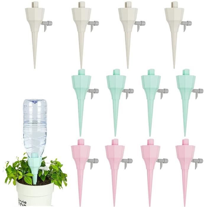 Kisangel 6 Pièces Spikes Irrigation Automatique Pour Plantes - Arrosage Auto Régulé Intérieur & Extérieur