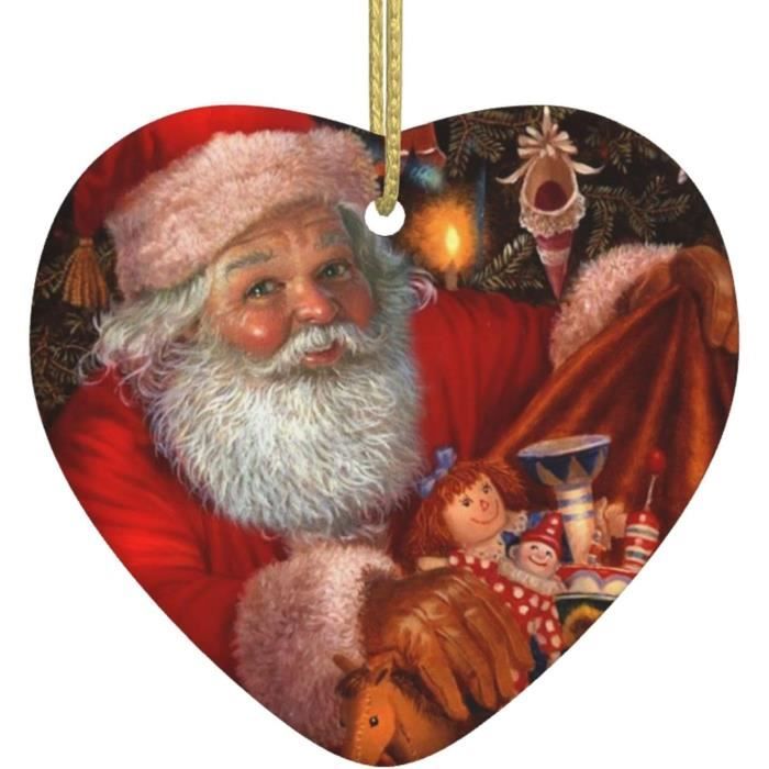 Sac Cadeau Du Père Noël Décorations De Noël Décorations De Sapin De