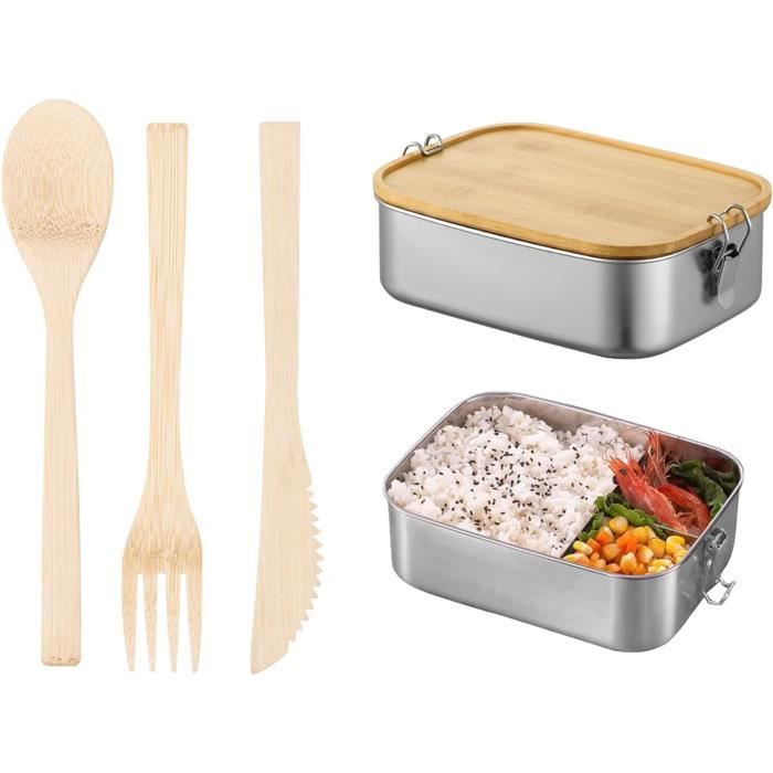 LunchBOX pratique en acier inoxydable