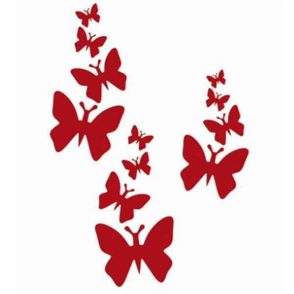 Pochoir De Peinture Murale Motif Papillon Diy Outil Mur Decoration