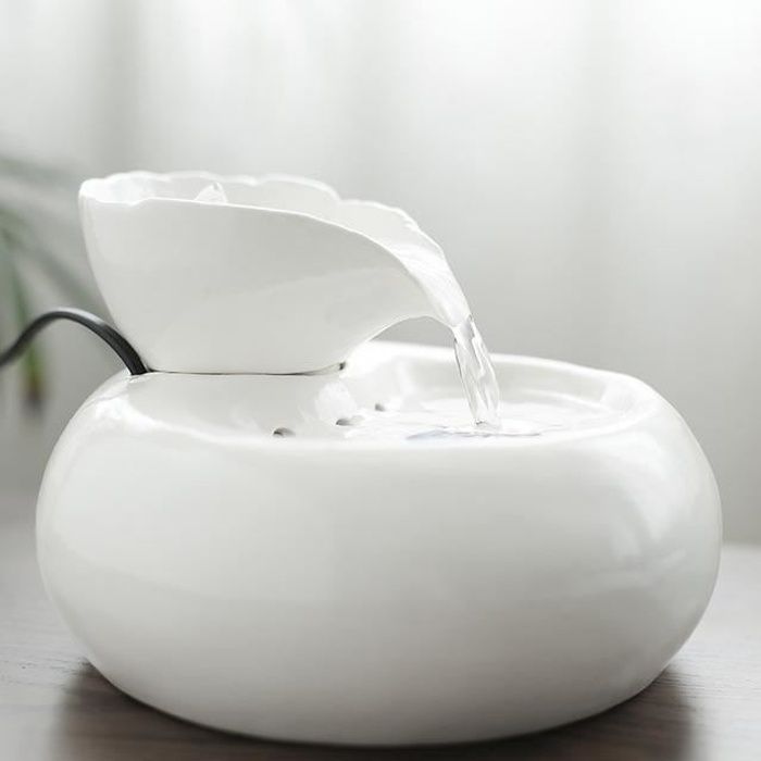 Chat Ceramique Eau Fontaine Super Muet Automatique Circulation