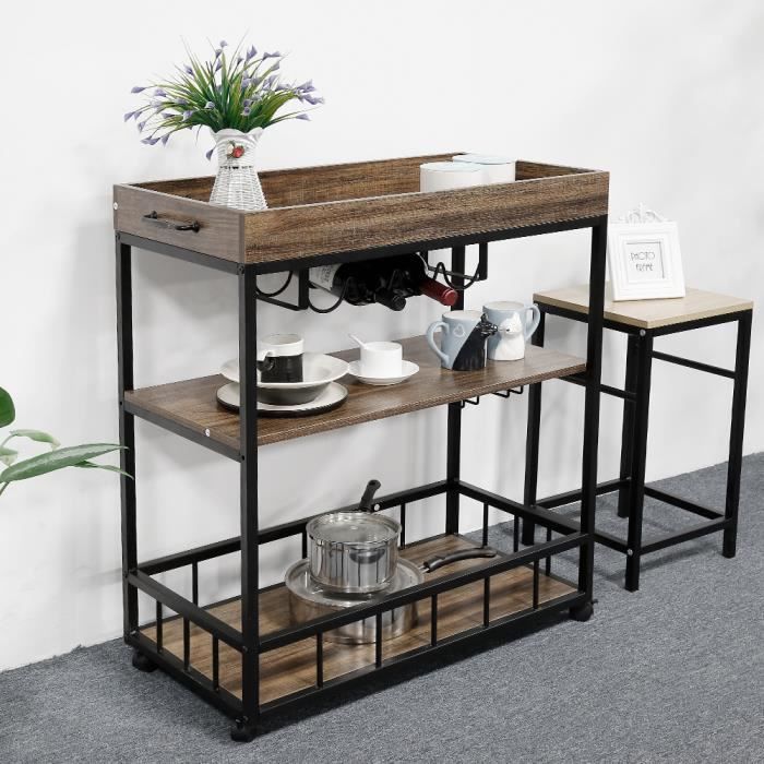 chariot desserte vintage