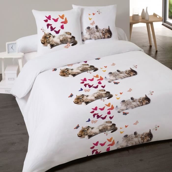 Housse De Couette Chat Sweet Kitty 240 X 2 2 Taies Coton Cdiscount Maison Housse De Couette Chat Sweet Kitty 240 X 2 2 Taies Coton Cdiscount Maison