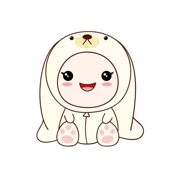 Stickers Autocollants Enfant Deco Bebe Manga Chiot Ref 437 Dimension Autocollant Hauteur 10 Cm Cdiscount Maison