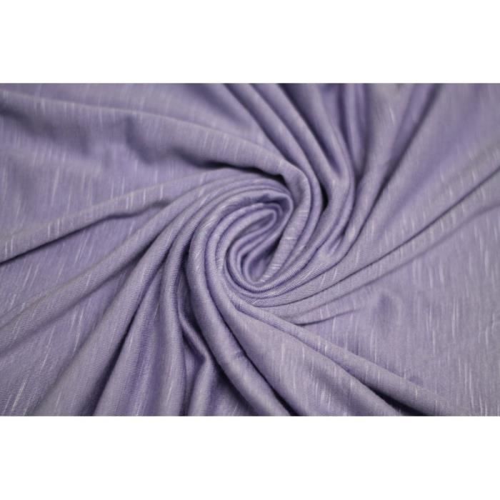 Jersey Coton Tissu Au Mètre-Uni Noir 150 cm de Large 240 g/m2