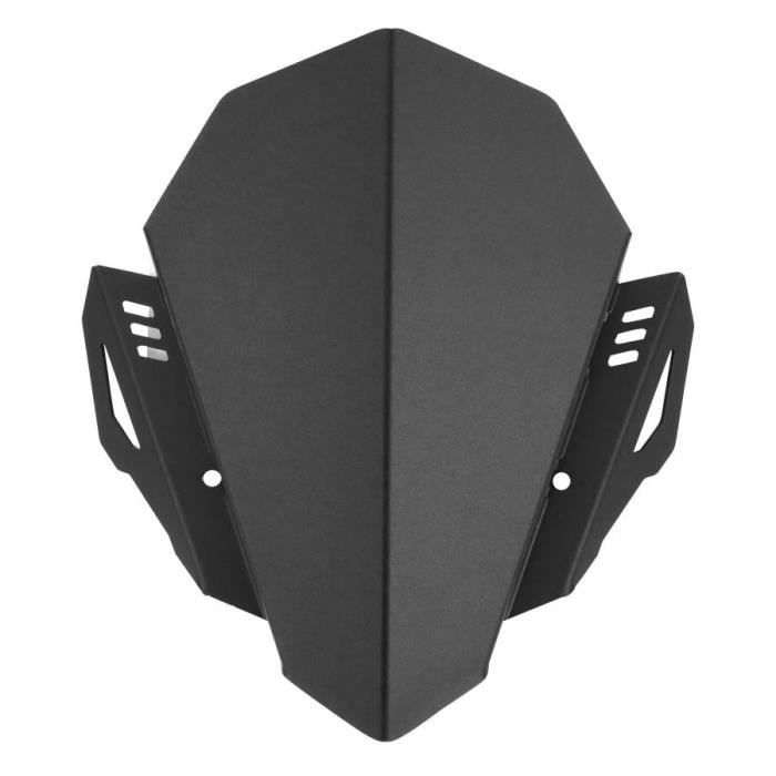 Bulle Noire Double Courbure / Saute Vent YAMAHA MT07 MT-07 2018-2020