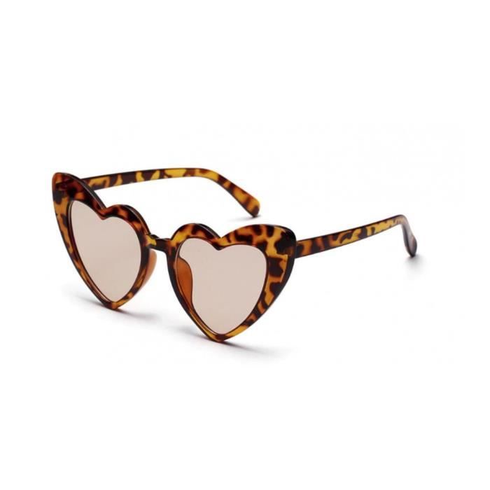 Lunette de soleil leopard femme top