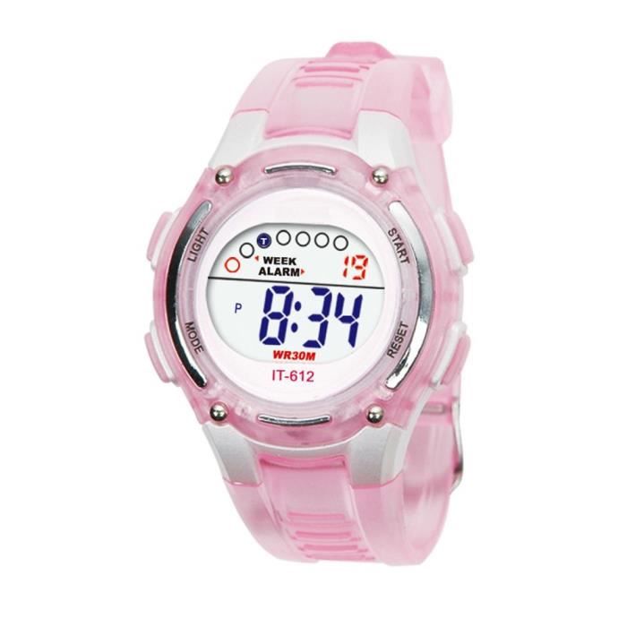 Montre fille digital top