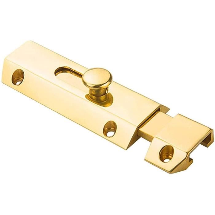 Dreld Loquet De Porte En Acier Inoxydable Robuste Avec Chaîne Antivol Et Verrou À Ressort[H3207